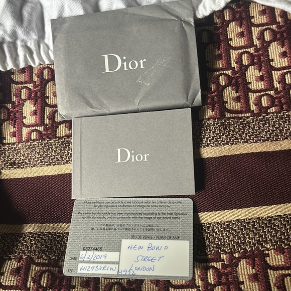 Dior Oblique Diorcamp Fabric BackPack Burgundy - Picture 9 of 11